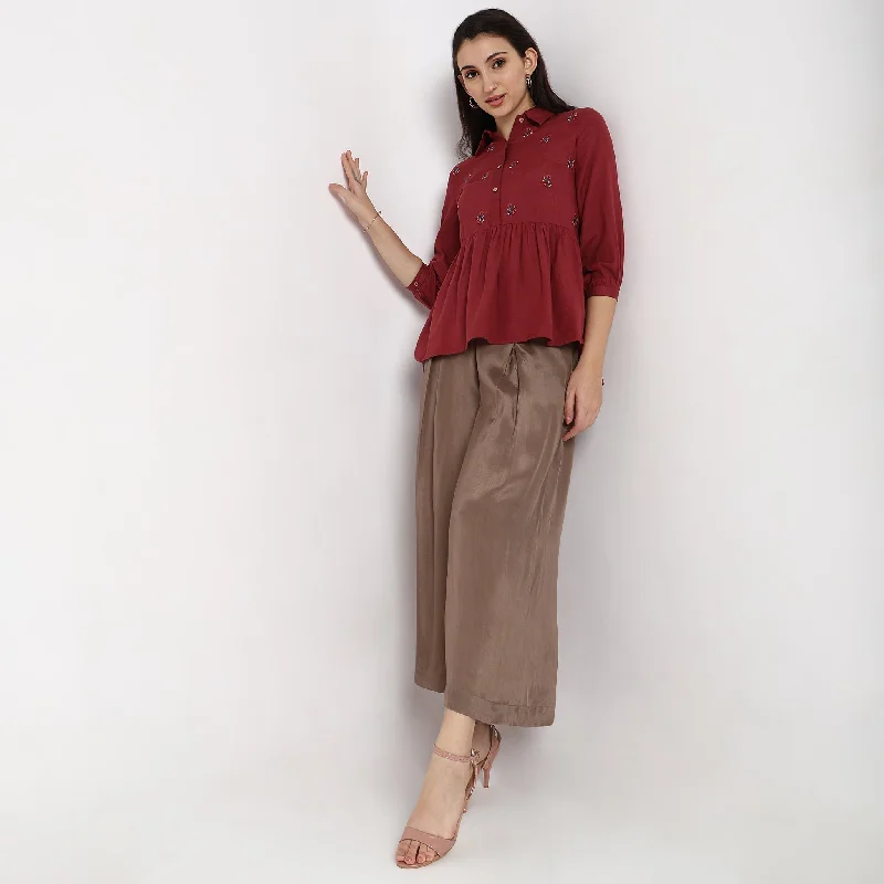 New Deals Regular Fit Solid Top