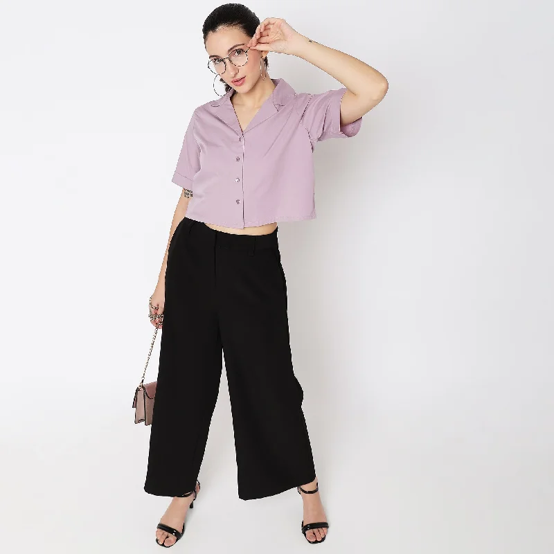 Blowout Deals Regular Fit Solid Top