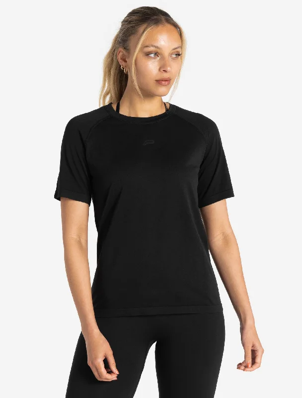 New Deals Seamless T-Shirt - Black