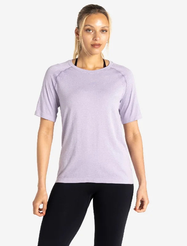 Stock Up and Save Seamless T-Shirt - Lilac Marl