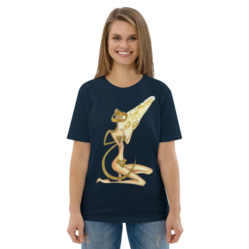 Great Bargains Short Sleeve Single Jersey Organic Cotton Women's T-Shirt HICH OR NOTHING Great Bargains Short Sleeve Single Jersey Organic Cotton Women's T-Shirt HICH OR NOTHING