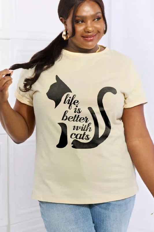 Limited Time Discount Full Size Graphic Cotton Tee