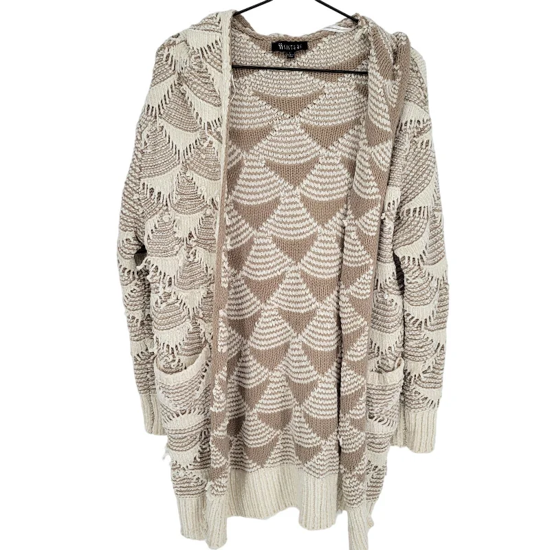 Lowest Price Sisters Womens Sz L Chenille Open Front Hooded Cardigan Sweater Beige Cream Lowest Price Sisters Womens Sz L Chenille Open Front Hooded Cardigan Sweater Beige Cream
