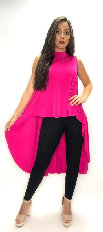 Best Bargains Sleeveless Hi-Low Top
