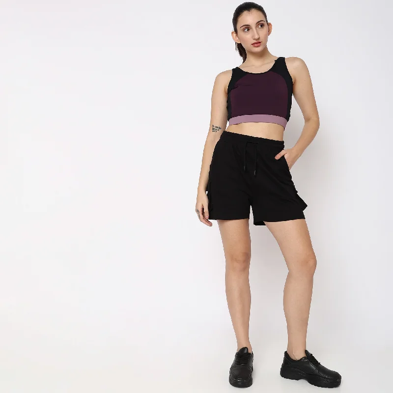 Online Only Slim Fit Solid T-Shirt