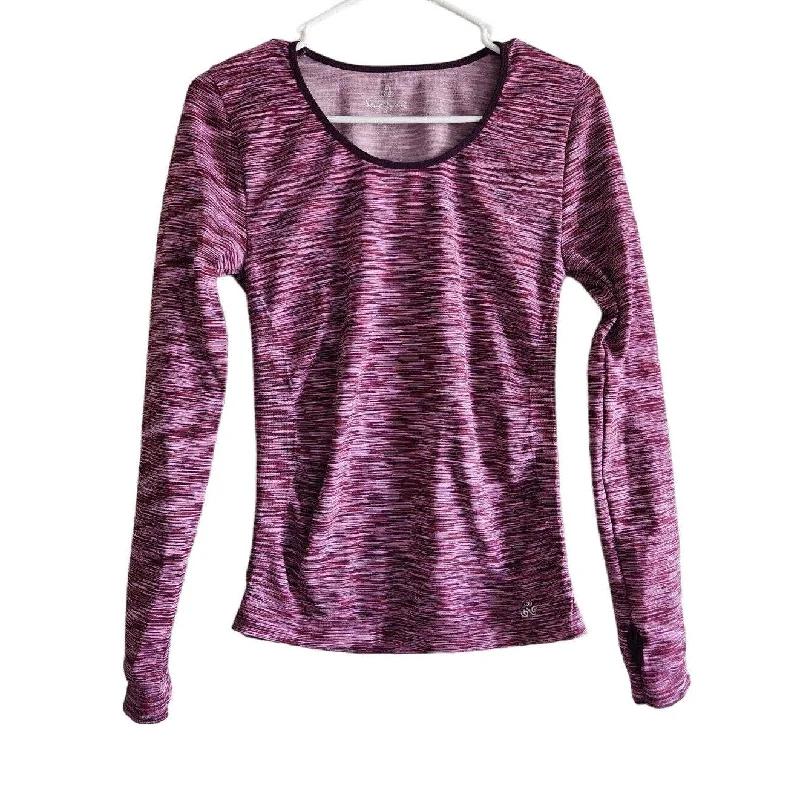 Buy More, Save More Soho sport Womens Sz M Long Sleeve Athletic T Shirt Purple