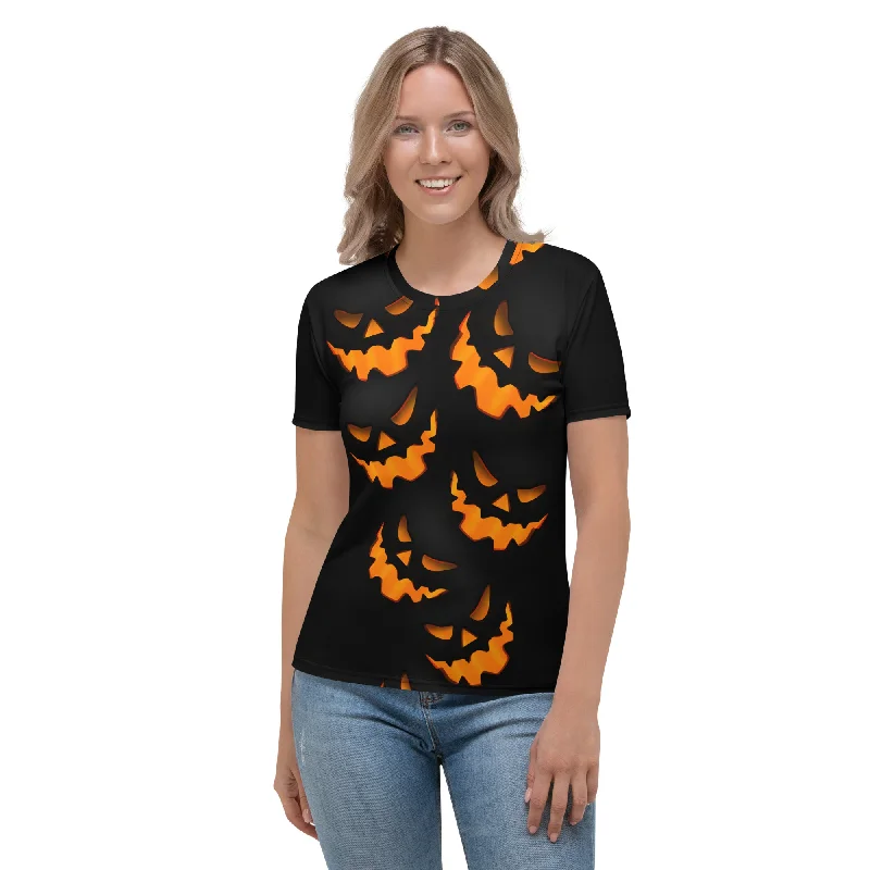 Fantastic Offers Spooky Pumpkin Halloween T-shirt