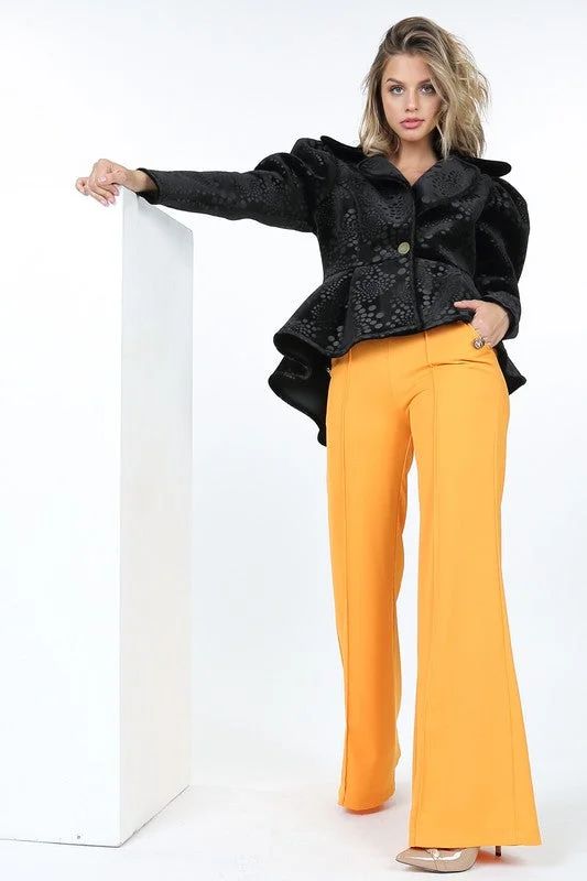Clearance Items The CQ by CQ Double-Breasted Wide Leg Pants
