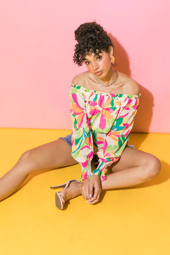 Online Specials Searching for Clarity Woven Top