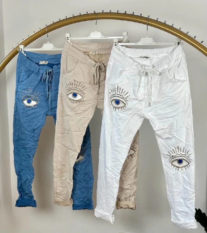 Special Discount The Eye Print Italian Jogger
