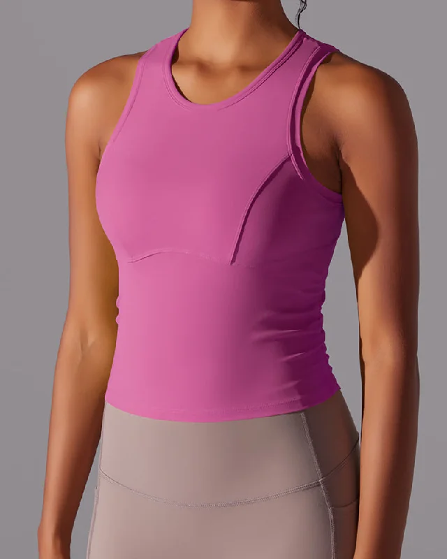 Price Reduction Training Qucik Drying Fixed Pad Running Vest S-XL