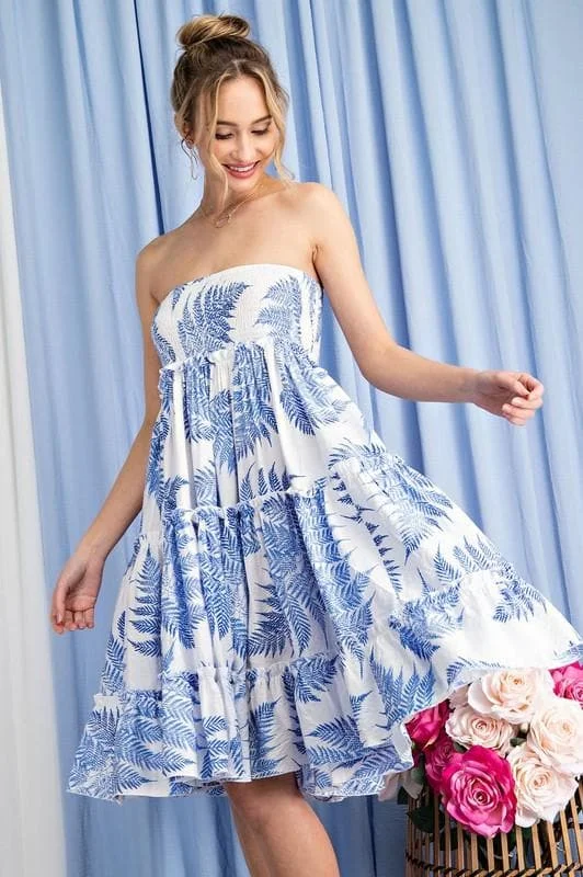 Fantastic Offers Tropical Print Dress