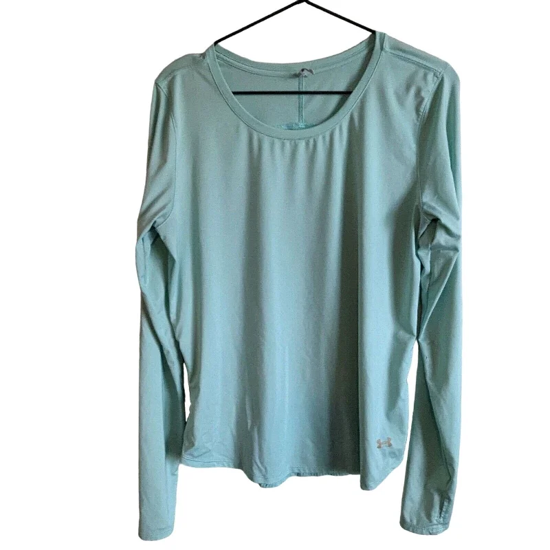 Anniversary Sale Under Armour Womens Sz L Long Sleeve Compression T Shirt Light Blue Anniversary Sale Under Armour Womens Sz L Long Sleeve Compression T Shirt Light Blue