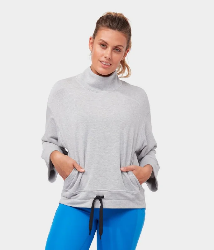 Flash Deals Upward Mockneck Pullover