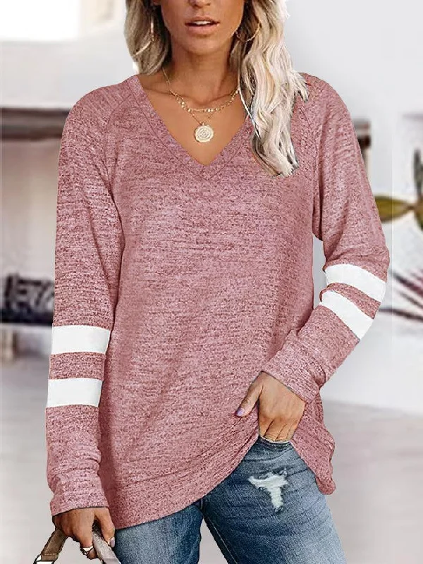 Special Discount V-Neck Raglan Sleeve T-Shirt