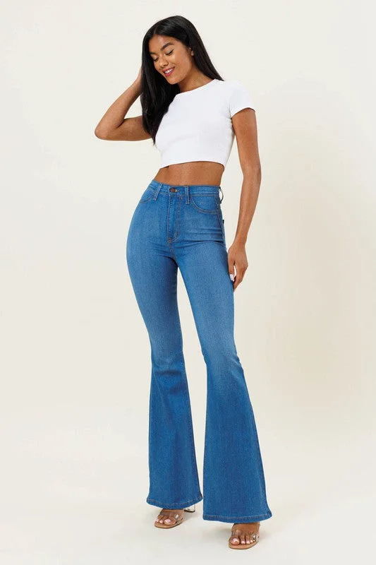 Limited Time Discount Vibrant Bell Flare Jeans