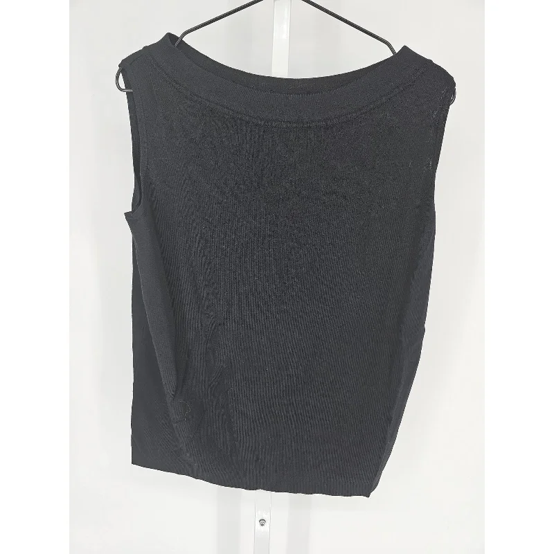 Special Promotion Vintage Dressbarn Woman Womens Sz 14/16 Sleeveless Tank Top Solid Black