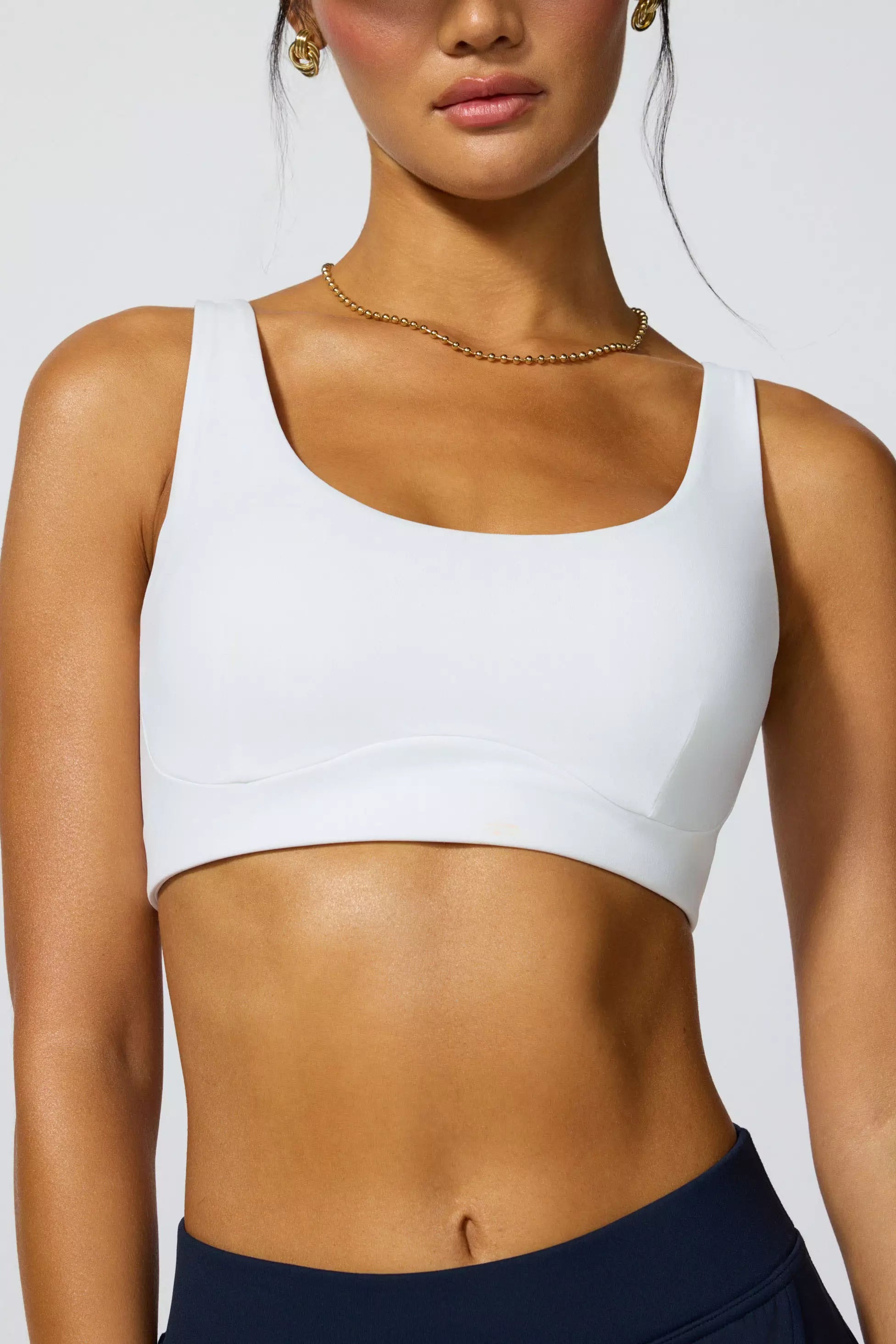 Crazy Deals Vital Light Support Sports Bra - White