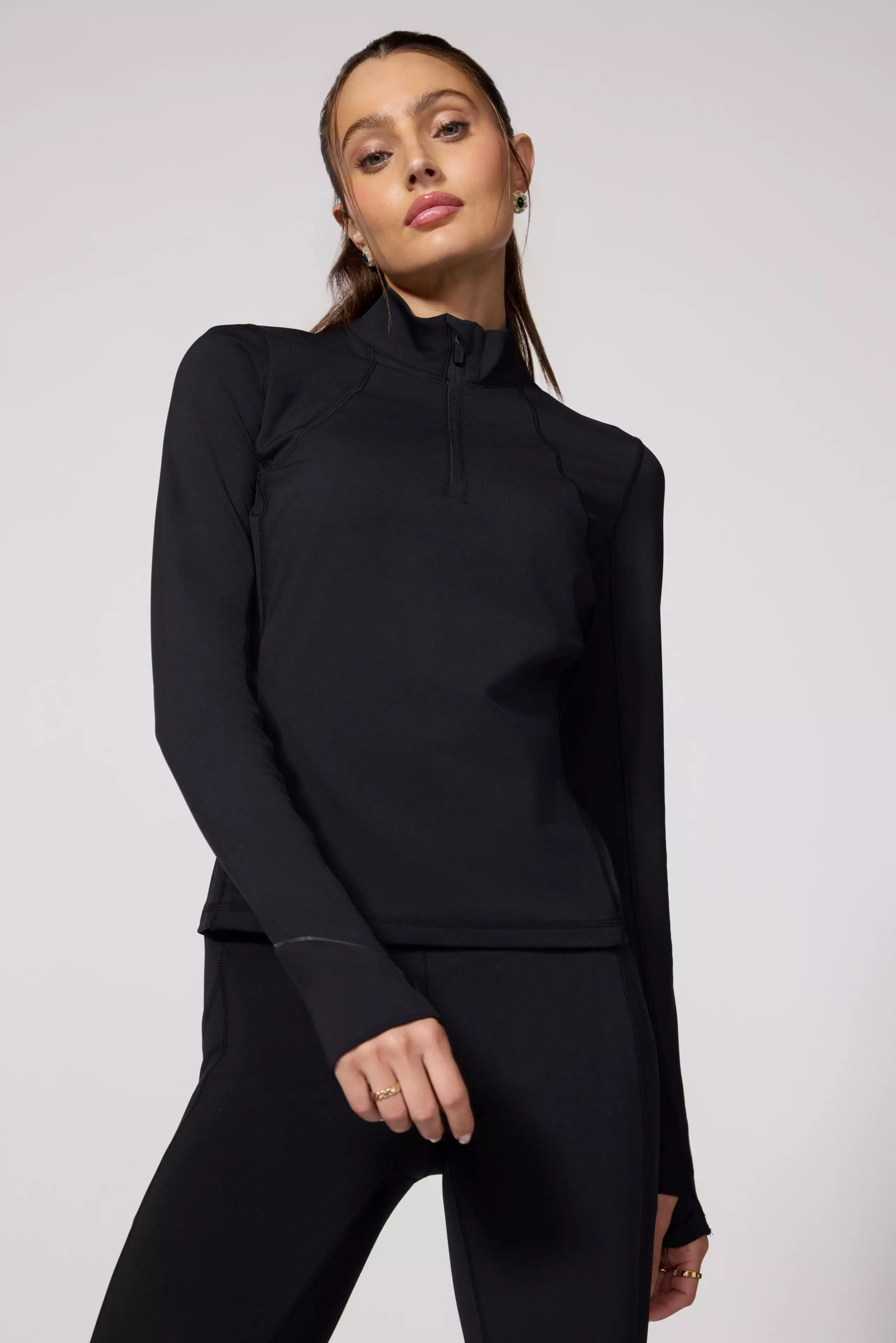 Special Discount Vital 1/4 Zip - Black