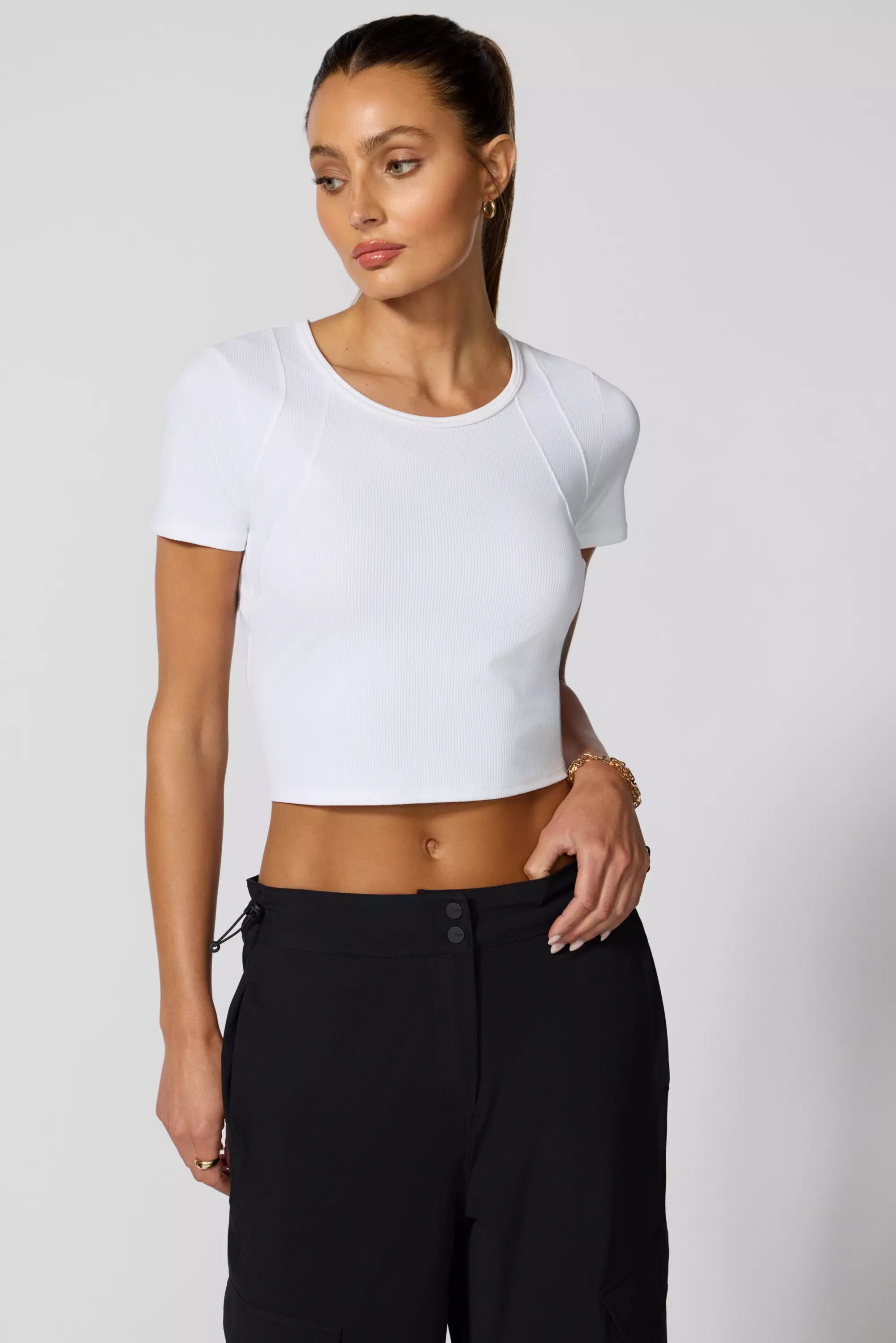 Steals and Deals Vivid Tee - White