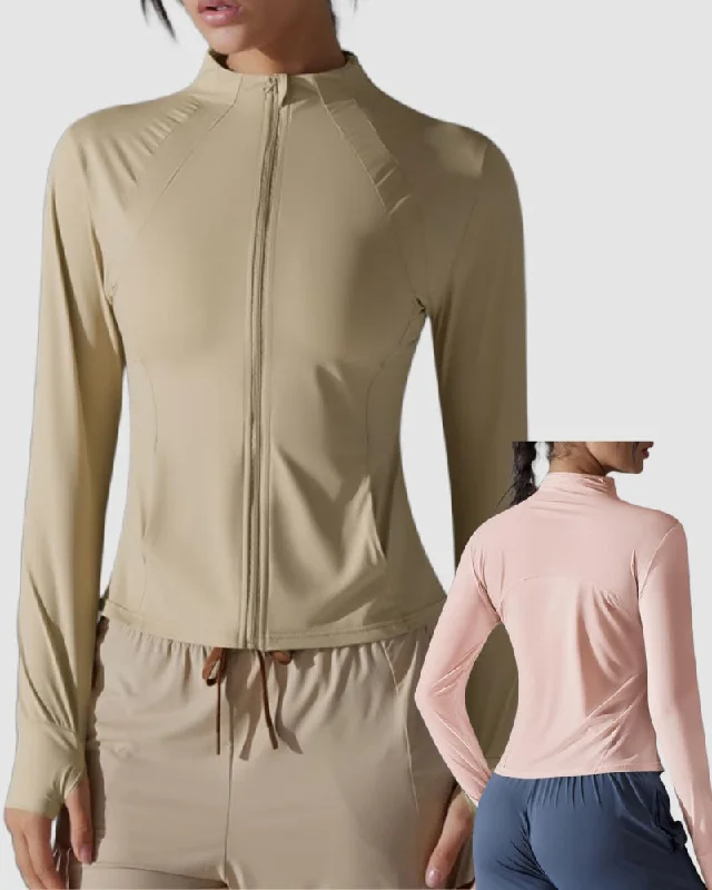 Weekend Deal Wholesale In Bulk Stand Collar Long Sleeve UV Resistant Outdoor Sports Women's Sunscreen Jacket M-2XL Weekend Deal Wholesale In Bulk Stand Collar Long Sleeve UV Resistant Outdoor Sports Women's Sunscreen Jacket M-2XL