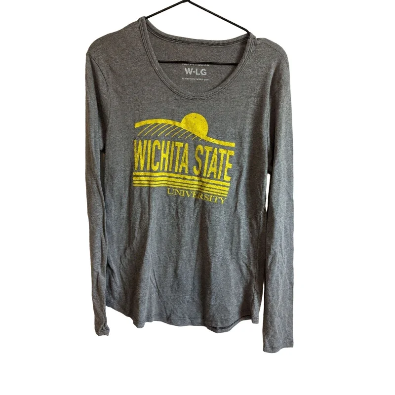 Referral Discount Wichita State University Womens Sz L Long Sleeve T Shirt New By Alma Mater Referral Discount Wichita State University Womens Sz L Long Sleeve T Shirt New By Alma Mater