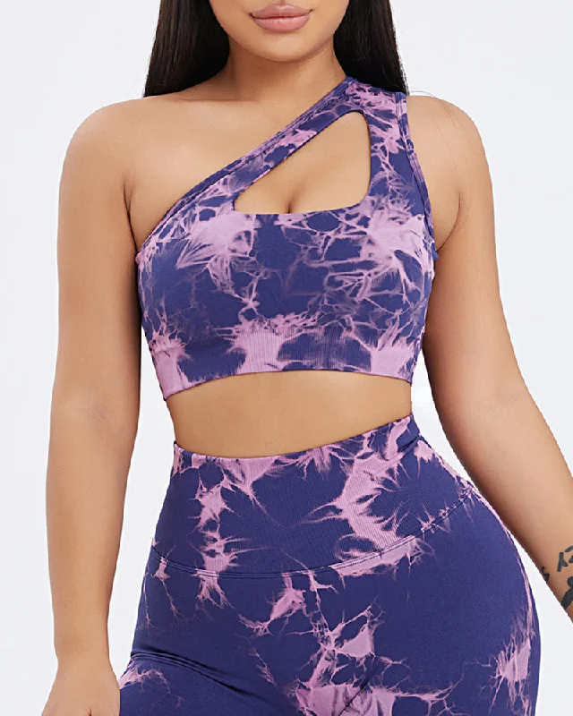 Blue Pink Bra