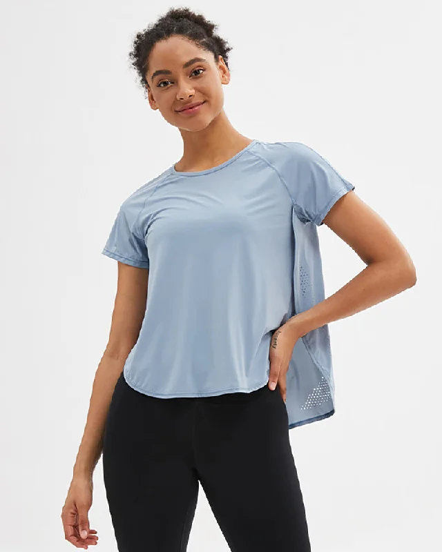 Fantastic Offers Woman O-Neck Summer Breathable Short Sleeve Mesh Running T-shirt S-2XL