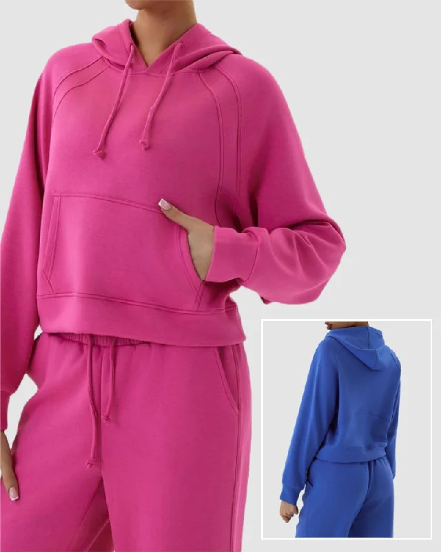 Exclusive Savings Women Long Sleeve Casual Loose Hoodies Pullover Sweatshirts XS-XL