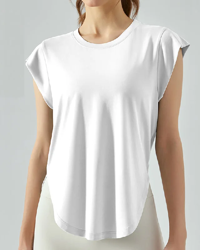 Big Discounts Women Crew Neck Short Sleeve Running Sports T-shirt S-XL