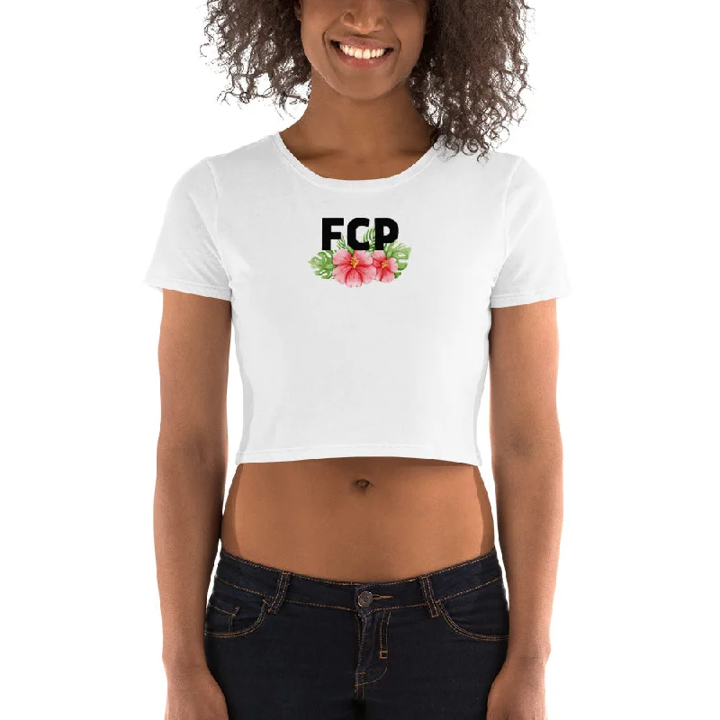 Markdowns Women’s FCP Flower Logo Crop Top T-Shirt