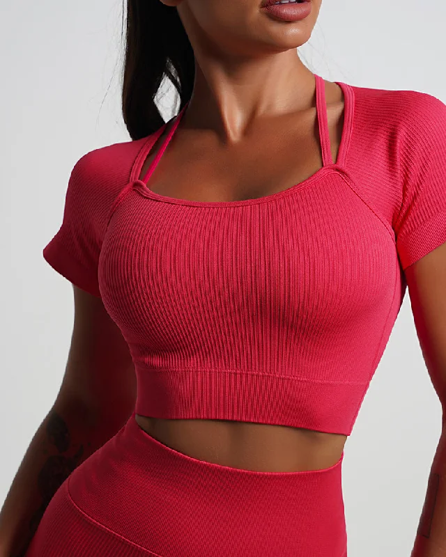 Rose Red Short Sleeve