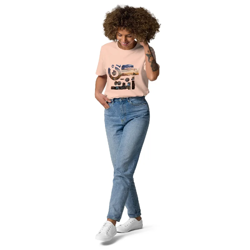 Blowout Deals Women's Organic Medium Fit T-Shirt NEW-YORK BeYourself