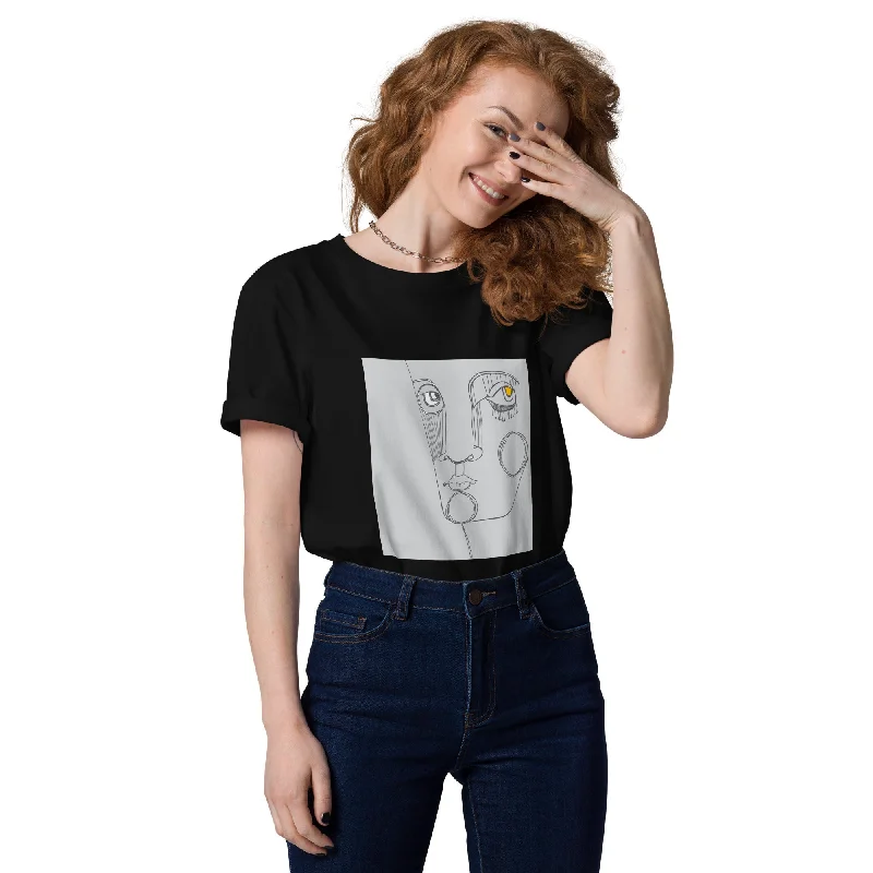 Hurry In Women's Organic T-Shirt Medium Fit FACE LOOK 5