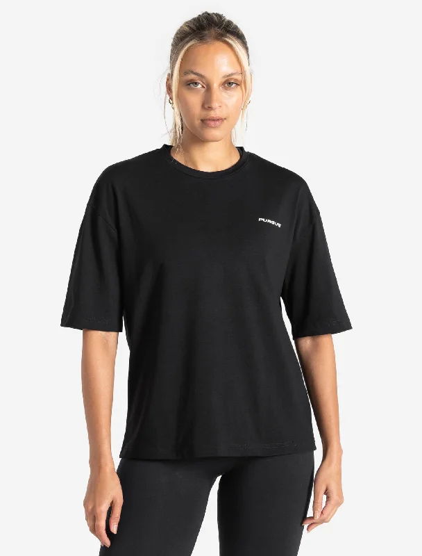 Exclusive Deal Oversized T-Shirt - Black