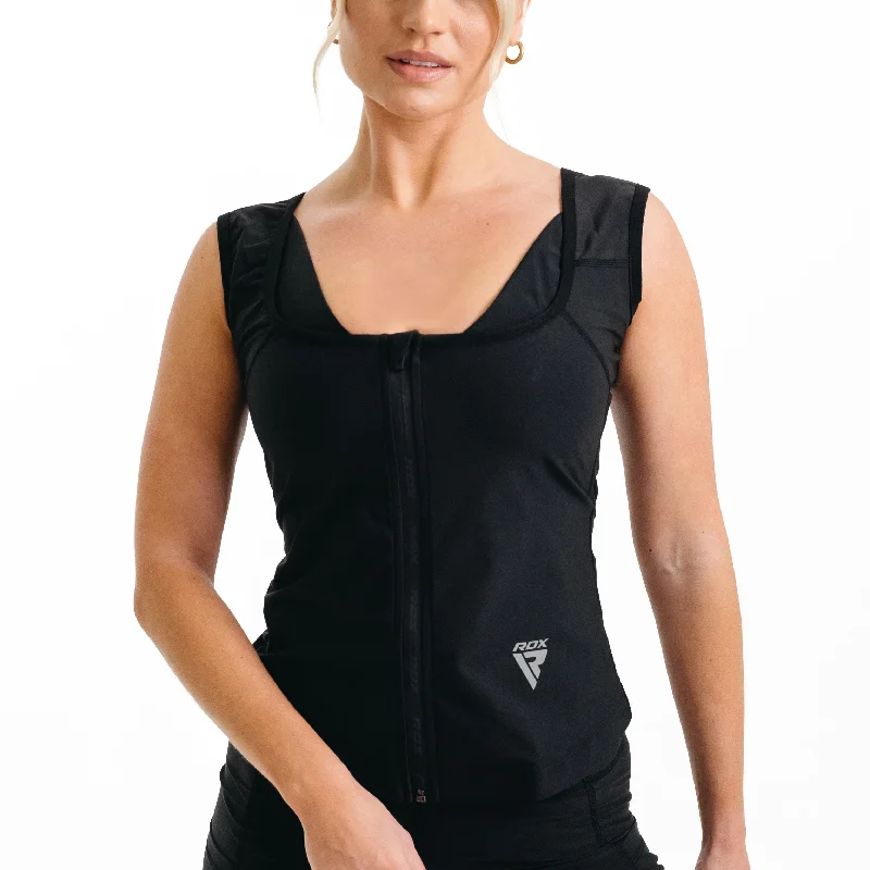 Epic Deals RDX W2 Women Sweat Vest With Zipper REACH OEKO TEX 100 Certified